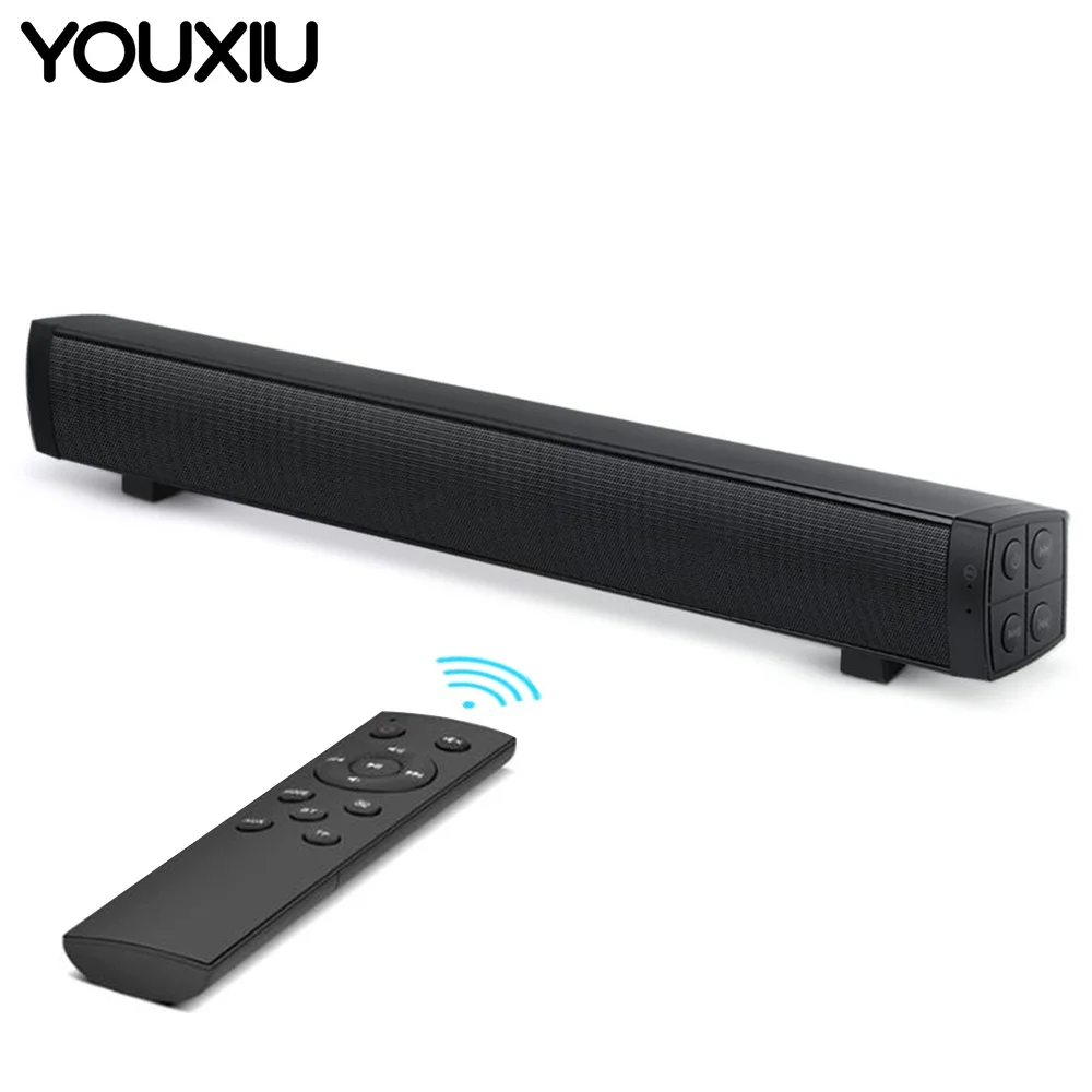 YOUXIU настольный компьютер Саундбар беспроводные bluetooth колонки встроенный