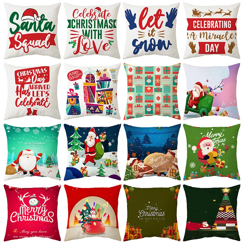 2021 New Christmas Series Santa Claus Letter Decorative Home Living Room Pillow Case Printed Cushion Case Holiday Gift Wholesale
2021 New Christmas Series Santa Claus Letter Decorative Home Living Room Pillow Case Printed Cushion Case Holiday Gift Wholesale