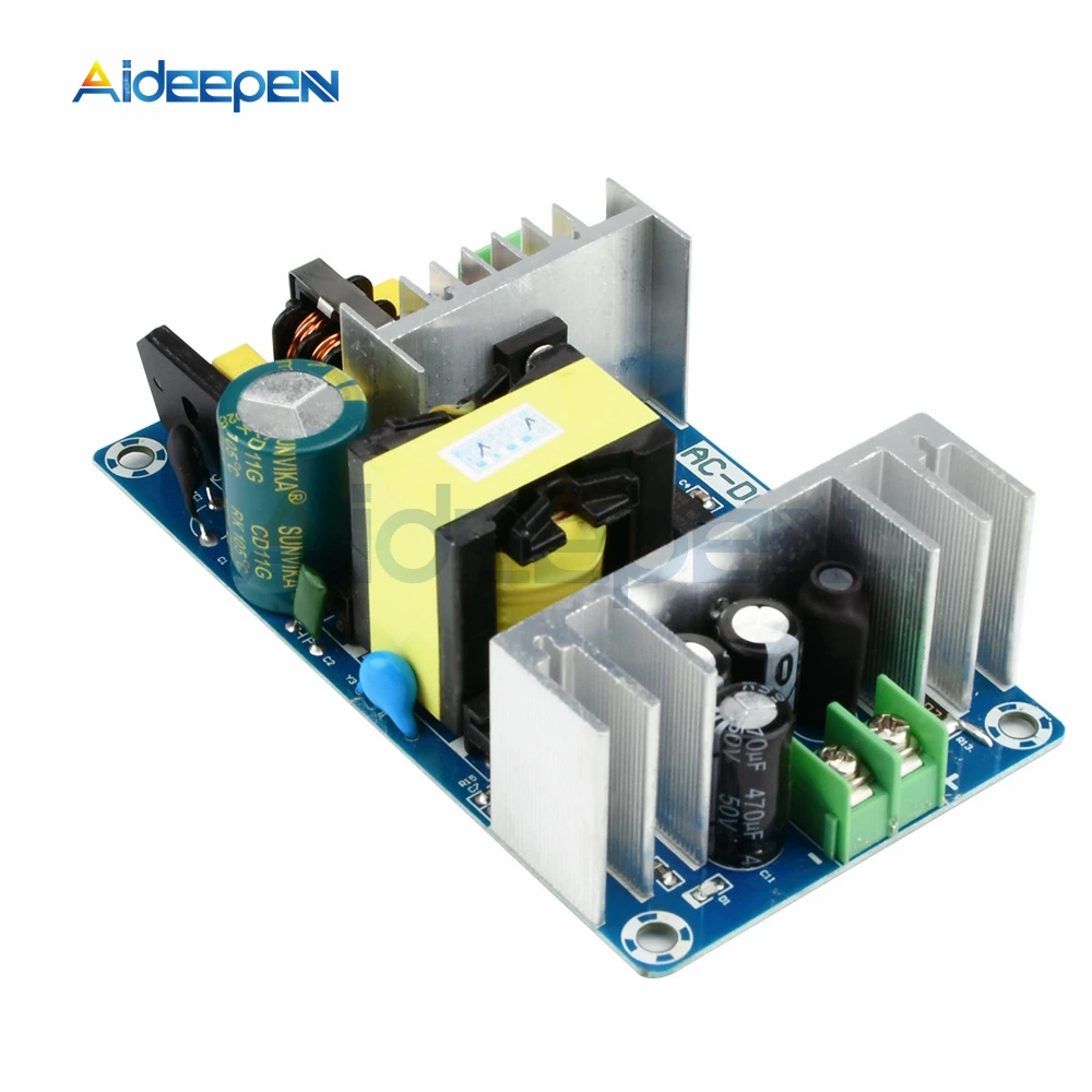 AC-DC 24V 6A 9A 150W модуль импульсного источника питания с неизолированной схемой 110V 220V