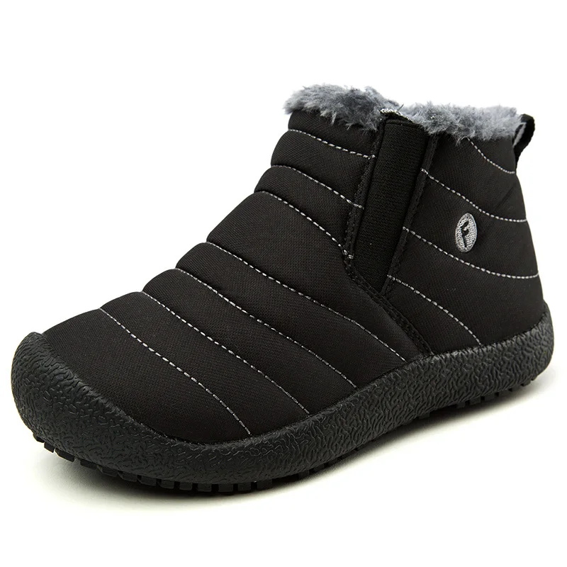 Winter Boys Boots Children Shoes Kids Snow Boots Girls Shoes Waterproof Leather Warm Lining Plush Anti-slippery Scchool Student
Winter Boys Boots Children Shoes Kids Snow Boots Girls Shoes Waterproof Leather Warm Lining Plush Anti-slippery Scchool Student