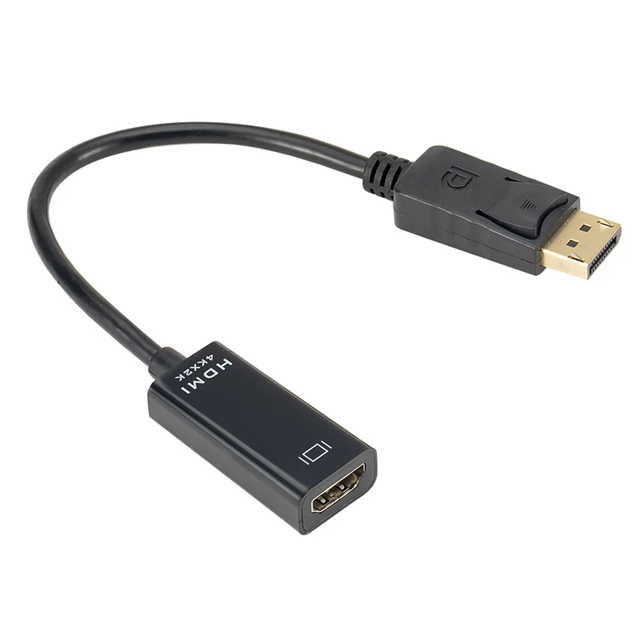 DP к HDMI-совместимый 4K кабель ПК DisplayPort проектор мини-проектор телевизионный