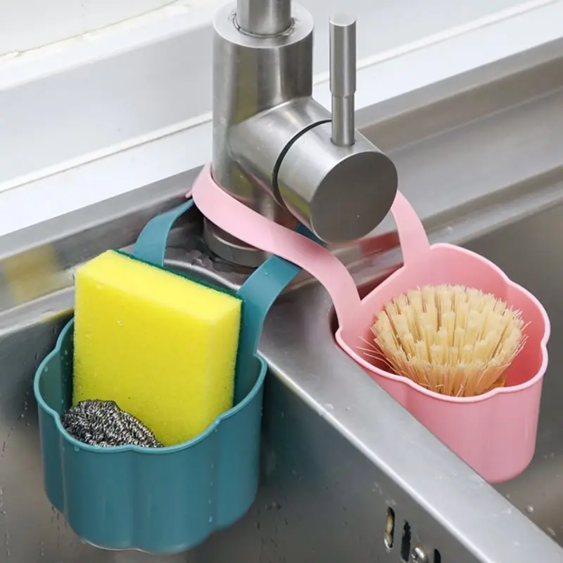 Kitchen Sink Draining Basket Portable Home Kitchen Hanging Storage Bag Shelf Basket Bath Storage Tools Sink Holder 
Kitchen Sink Draining Basket Portable Home Kitchen Hanging Storage Bag Shelf Basket Bath Storage Tools Sink Holder
