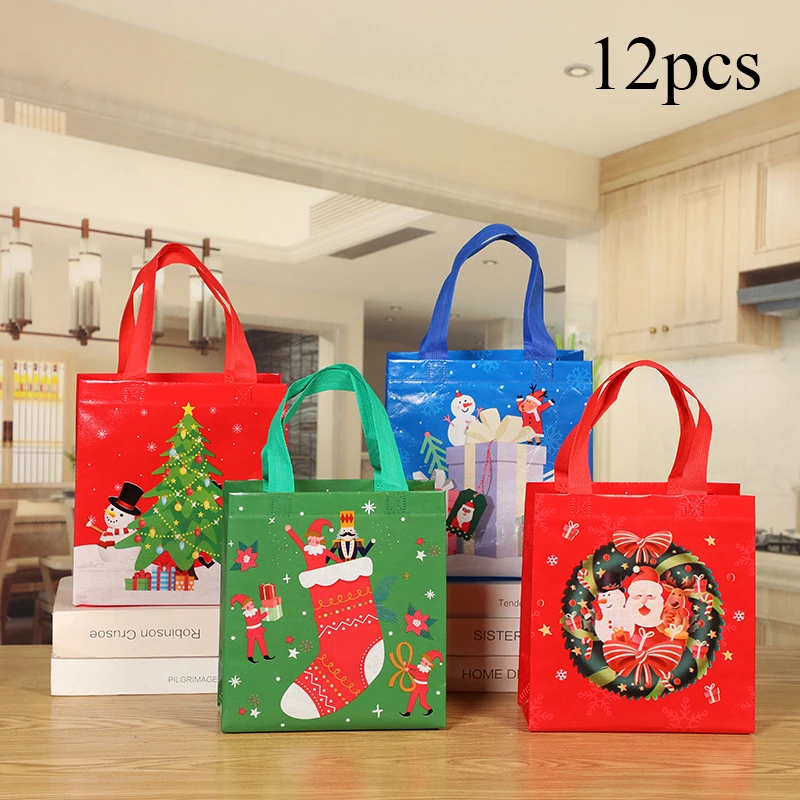 Non-Woven Packaging Bags Cute Christmas Printed Storage Packaging Bags Convenient Practical Cartoon Gift Shopping Handbag
Non-Woven Packaging Bags Cute Christmas Printed Storage Packaging Bags Convenient Practical Cartoon Gift Shopping Handbag
