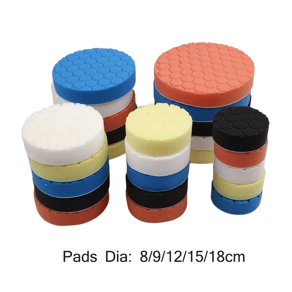 5 Pcs 3/4/5/6/7 Inch Hexagonal Corner Diamond Ripple Point Screw Thread Washing Cleaning Polishing Sponge Buffer Pad For Car
5 Pcs 3/4/5/6/7 Inch Hexagonal Corner Diamond Ripple Point Screw Thread Washing Cleaning Polishing Sponge Buffer Pad For Car