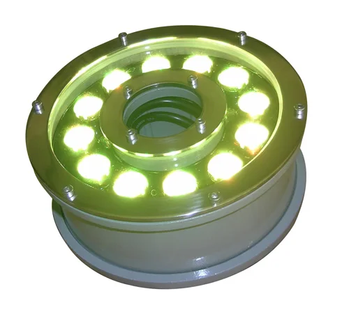 IP68 36 Вт светодиодный RGB фонтан светильник Светодиодный Бассейн подводный 12X3W 3in1 24V
