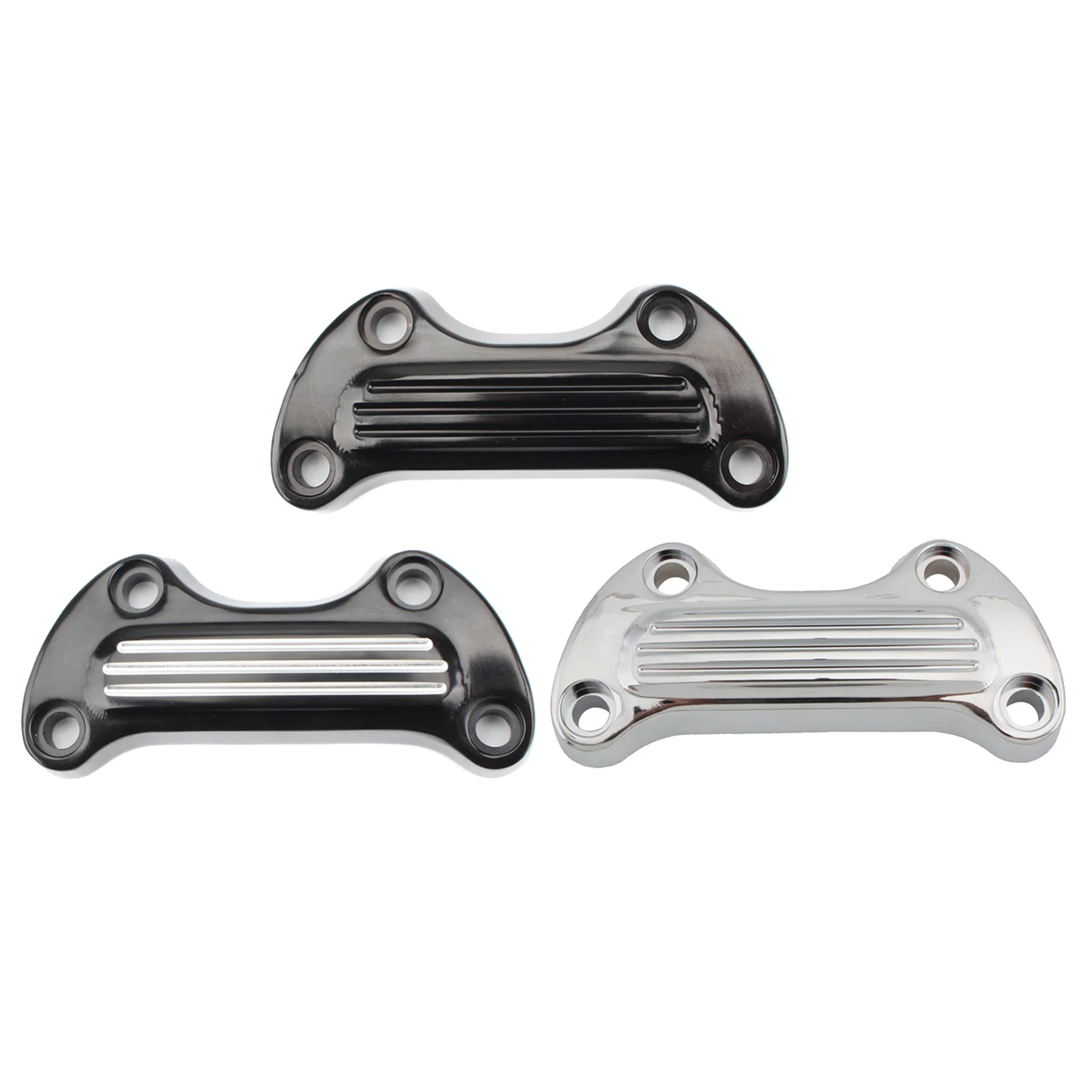 Handlebar Riser Top Clamp Kits Anti-Slip Black for Harley Sportster Wide Super Glide
Handlebar Riser Top Clamp Kits Anti-Slip Black for Harley Sportster Wide Super Glide