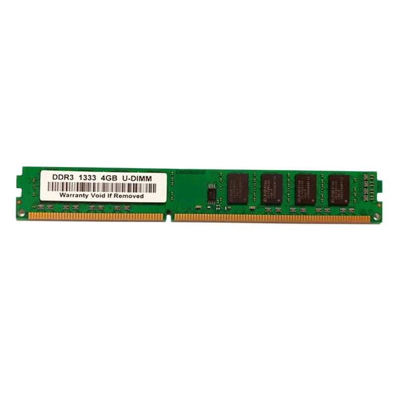 DDR3 4 GB Memory RAM 13331.5 V 1600 MHz 240-Pin Desktop Memory DIMM for Desktop Board
DDR3 4 GB Memory RAM 13331.5 V 1600 MHz 240-Pin Desktop Memory DIMM for Desktop Board