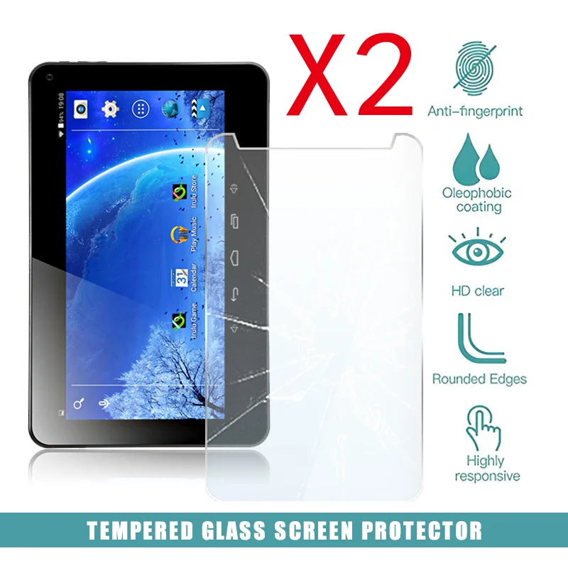 2Pcs Tablet Tempered Glass Screen Protector Cover for Irulu Expro X1a Anti-Screen Breakage Tablet Computer Tempered Film
2Pcs Tablet Tempered Glass Screen Protector Cover for Irulu Expro X1a Anti-Screen Breakage Tablet Computer Tempered Film