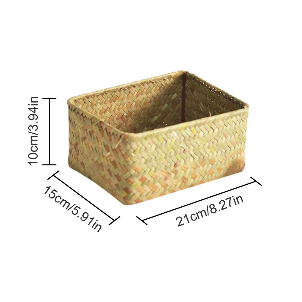Seaweed Hand-Made Large Storage Basket Desktop Toys Sundries Clothes Organizer Innovative Rustic Style
Seaweed Hand-Made Large Storage Basket Desktop Toys Sundries Clothes Organizer Innovative Rustic Style