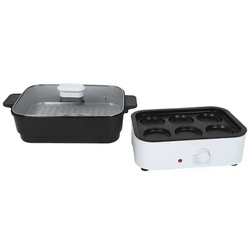 Multi-functional electric frying pan electric skillet cooking pot with removable pan kitchen home cookware
Multi-functional electric frying pan electric skillet cooking pot with removable pan kitchen home cookware