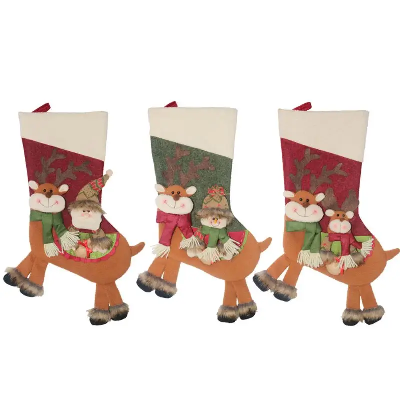 2021 New Christmas Elk Snowman Santa Claus Stockings Sock Decoration Candy Gift Bag Xmas Tree Hanging Pendant Ornament
2021 New Christmas Elk Snowman Santa Claus Stockings Sock Decoration Candy Gift Bag Xmas Tree Hanging Pendant Ornament
