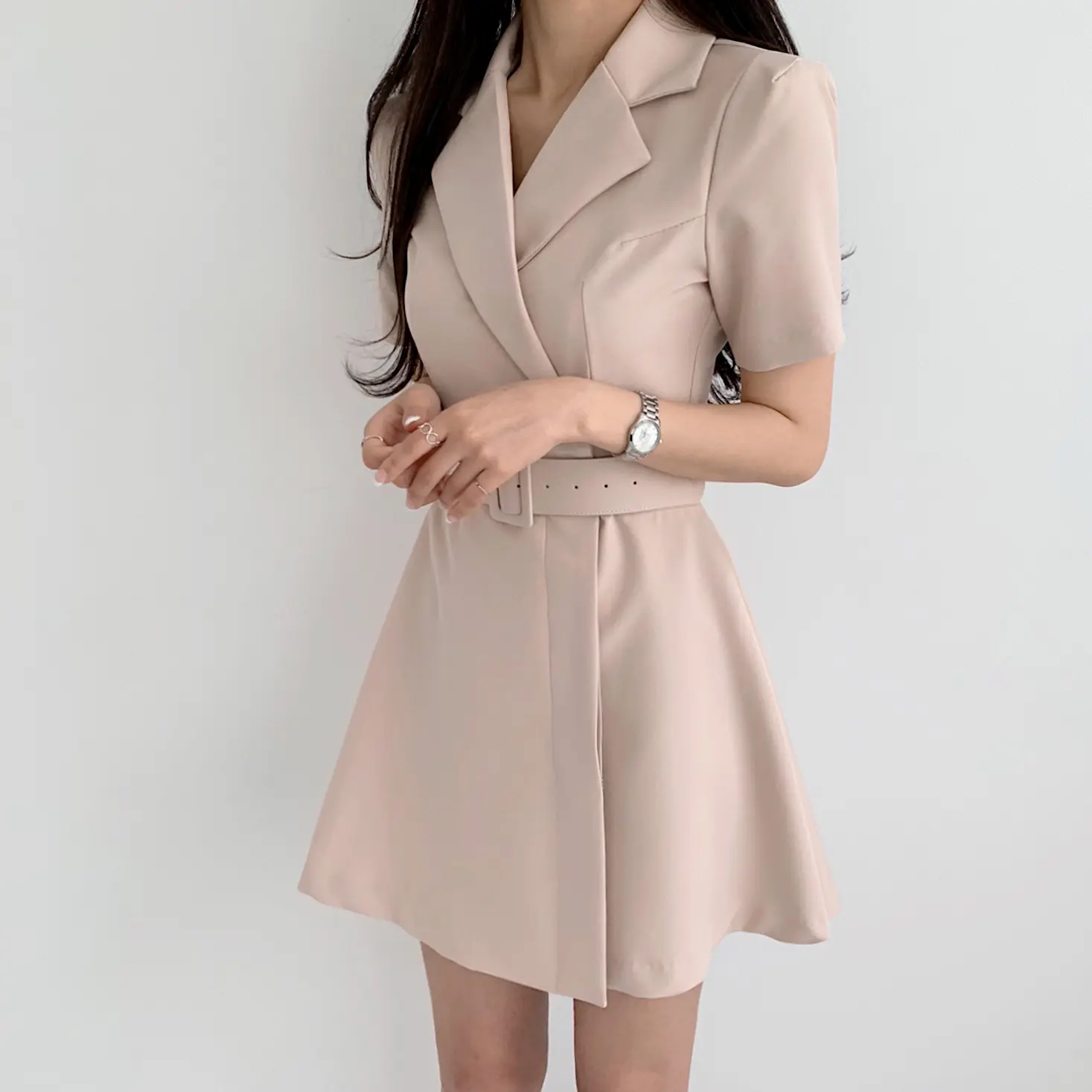 Women's Korean-Style Chic French Simplicity Design Western Style Youthful-Looking Waist Slimming Lightly Mature Temperament Suit
Women's Korean-Style Chic French Simplicity Design Western Style Youthful-Looking Waist Slimming Lightly Mature Temperament Suit