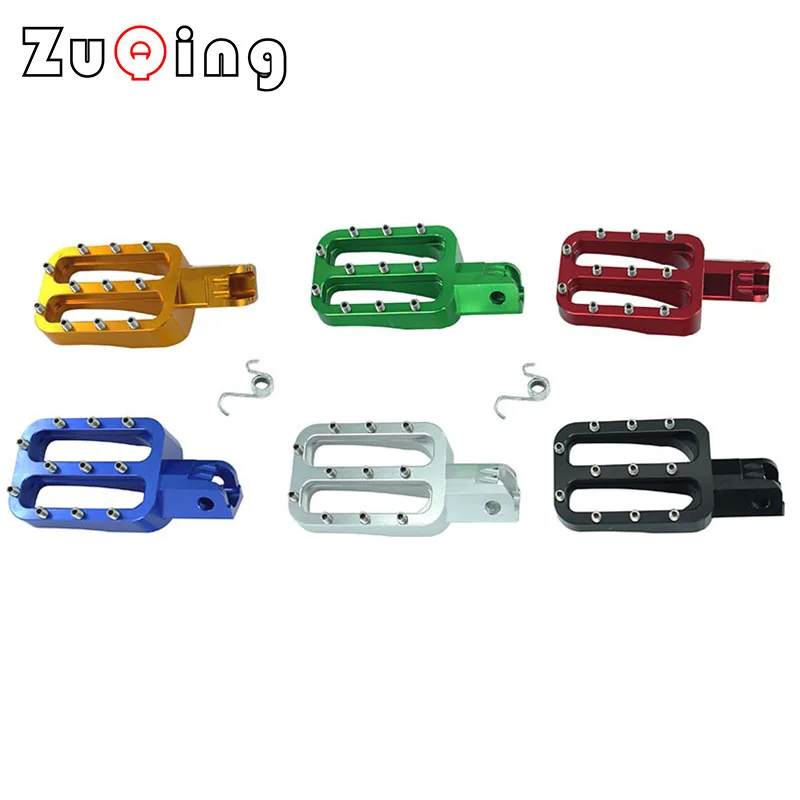 6 Colors Motocross Foot Pedals Pegs Motorcycle Accessories Foot Rests Pegs Fit For CRF50/150 TTR110 KLX110 Pit Dirt Bike
6 Colors Motocross Foot Pedals Pegs Motorcycle Accessories Foot Rests Pegs Fit For CRF50/150 TTR110 KLX110 Pit Dirt Bike