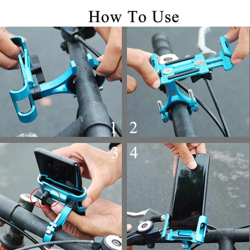 Bike Phone Holder For Cell Phone GPS Aluminum Motorcycle Bike Bicycle Holder Mount MTB Handlebar Bracket Anti-shake Holders
Bike Phone Holder For Cell Phone GPS Aluminum Motorcycle Bike Bicycle Holder Mount MTB Handlebar Bracket Anti-shake Holders
