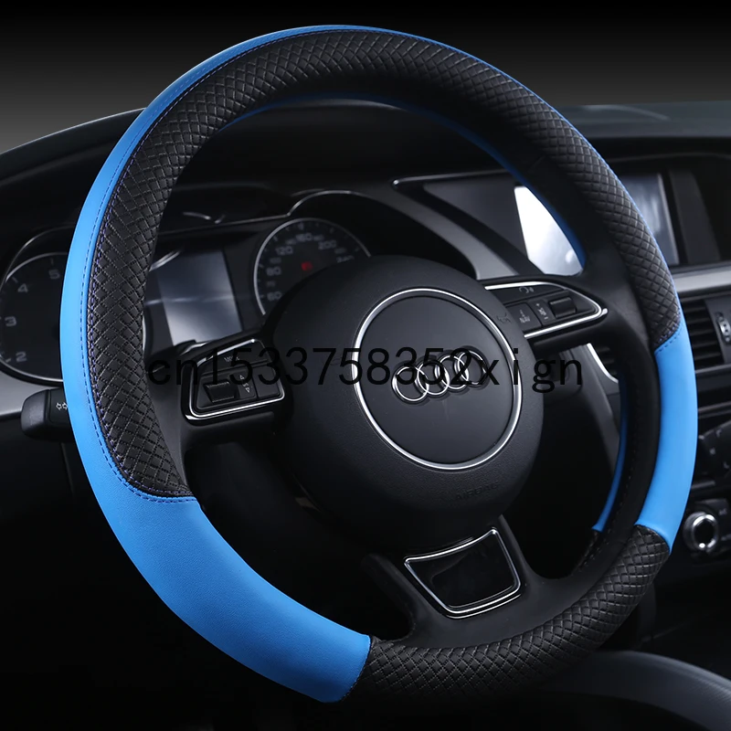 Круглая Оплетка на руль для Audi, универсальная Оплетка на руль, украшение салона автомобиля
Круглая Оплетка на руль для Audi, универсальная Оплетка на руль, украшение салона автомобиля
