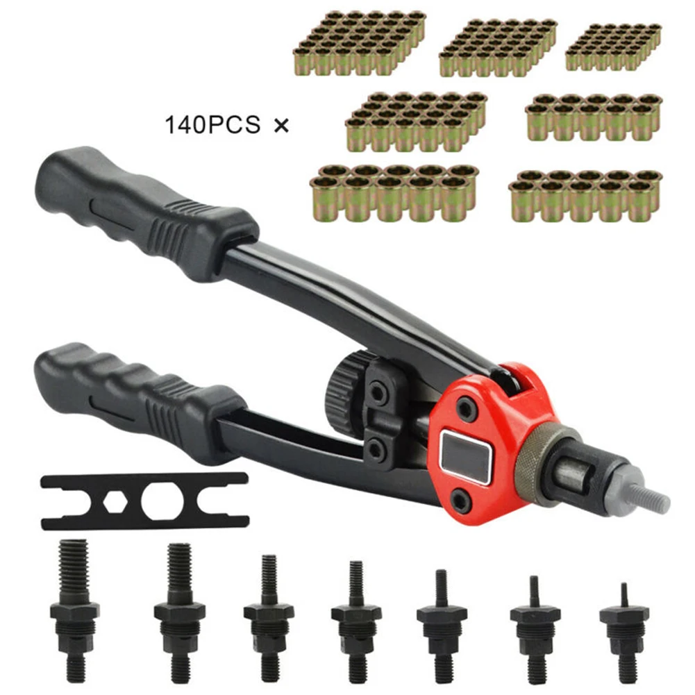 Hot Sale RIVET NUT TOOL Hand Blind Riveter, Riveting Tools 7pcs Mandrel M3 - M12 High Quality
Hot Sale RIVET NUT TOOL Hand Blind Riveter, Riveting Tools 7pcs Mandrel M3 - M12 High Quality