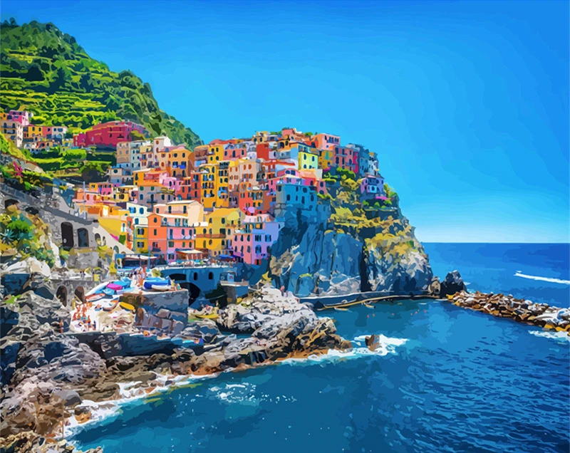 Scenery Acrylic Paint By Numbers Set Oil Painting for Adults DIY Kits Canvas Frame Picture Drawing Coloring By Numbers Decor Art
Scenery Acrylic Paint By Numbers Set Oil Painting for Adults DIY Kits Canvas Frame Picture Drawing Coloring By Numbers Decor Art