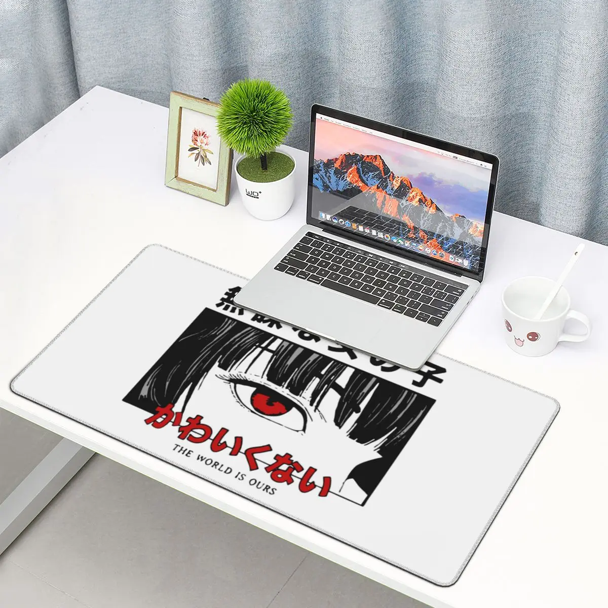 Japanese Anime Eyes Cute Girl Vaporwave Style Gaming Mouse Pad Keyboard Desk Mat 900x400 Waterproof Mousepad for Gamer
Japanese Anime Eyes Cute Girl Vaporwave Style Gaming Mouse Pad Keyboard Desk Mat 900x400 Waterproof Mousepad for Gamer