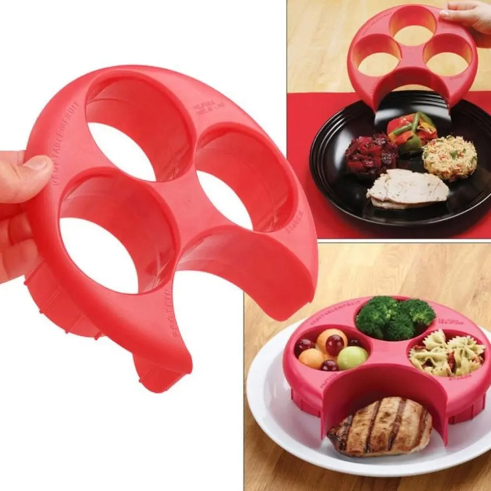 Portable Meal Measure Portion Control Plate Lose Weight Tool Food Portion Control Kitchen Meal Portion Plate Diet Control
Portable Meal Measure Portion Control Plate Lose Weight Tool Food Portion Control Kitchen Meal Portion Plate Diet Control
