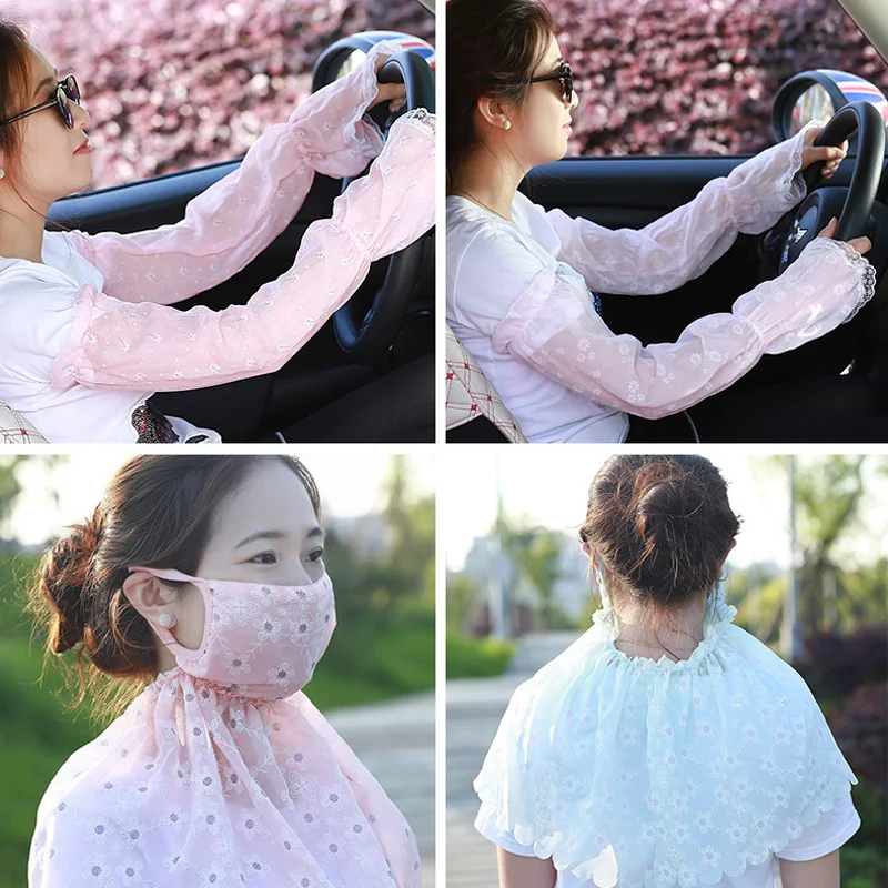 Newly Lady Sunscreen Gloves Long Gloves Sun UV Hand Cover Lace Arm Sleeves for Women Girls Summer 19ing
Newly Lady Sunscreen Gloves Long Gloves Sun UV Hand Cover Lace Arm Sleeves for Women Girls Summer 19ing