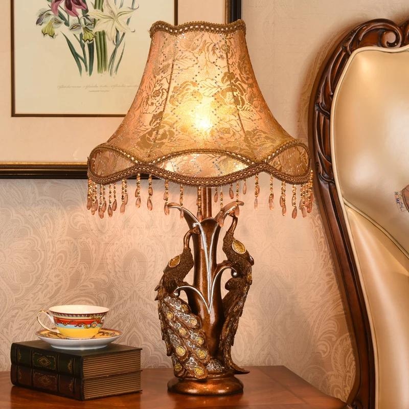 European style creative personality retro living room study bedroom bedside lamp luxury retro princess warm table lamp
European style creative personality retro living room study bedroom bedside lamp luxury retro princess warm table lamp