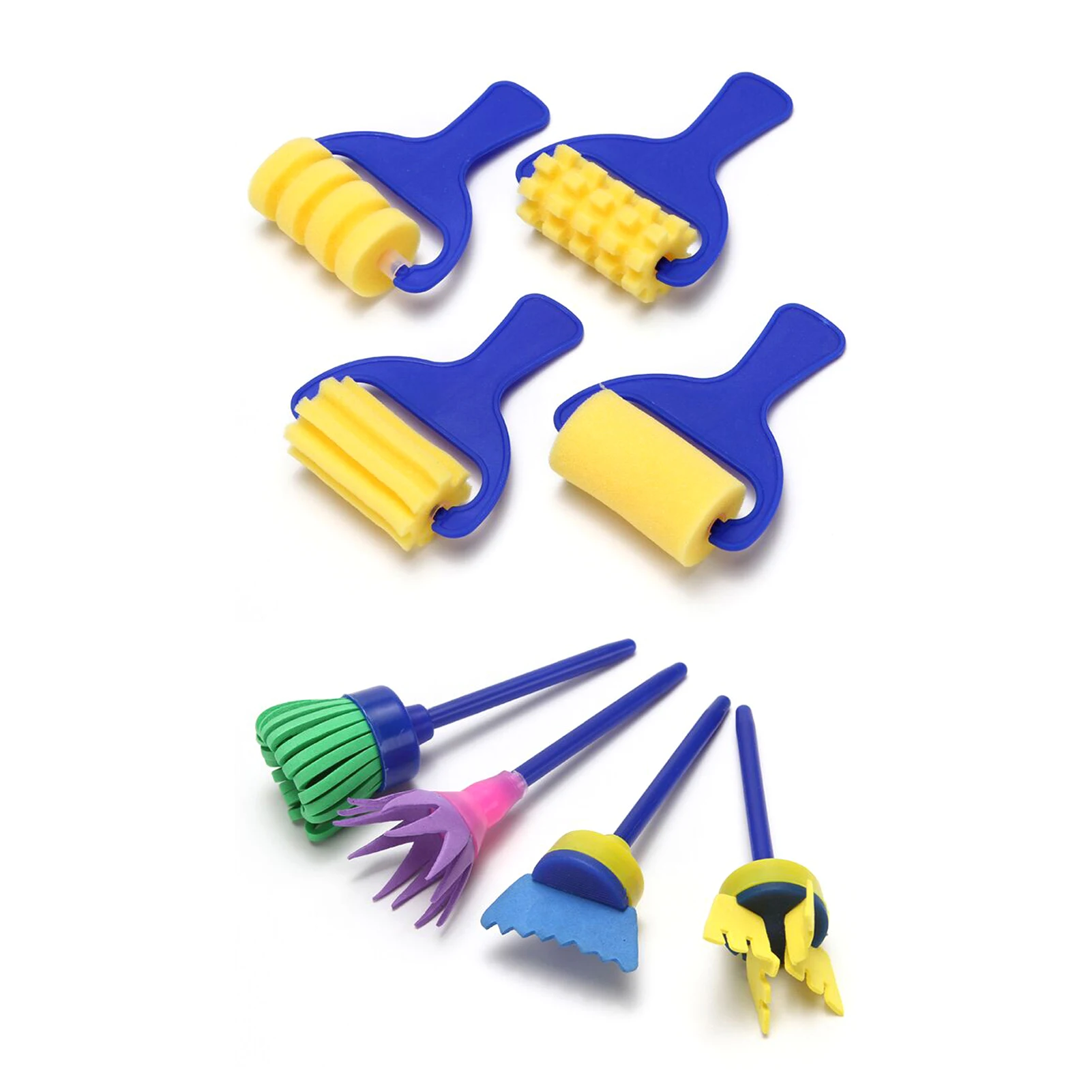 29pcs Paint Sponges Kit with Painting Brush Smock Apron Early Learning Education Tools for DIY Art & Crafts Supplies
29pcs Paint Sponges Kit with Painting Brush Smock Apron Early Learning Education Tools for DIY Art & Crafts Supplies