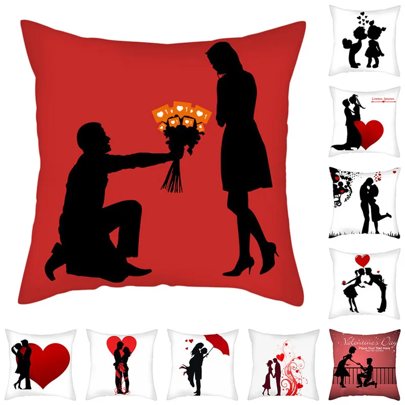 Fuwatacchi Sweet Couples Printed Cushion Cover Carton Lovers Photo Pillow Covers for Home Sofa Decorative Pillow Cases 45x45cm
Fuwatacchi Sweet Couples Printed Cushion Cover Carton Lovers Photo Pillow Covers for Home Sofa Decorative Pillow Cases 45x45cm