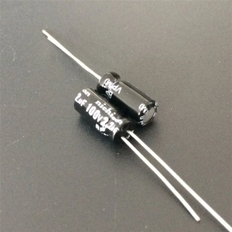 10 шт. 2 мкФ 100V NICHICON VP series 5x11 мм 100V2.2uF биполярный электролитический конденсатор с