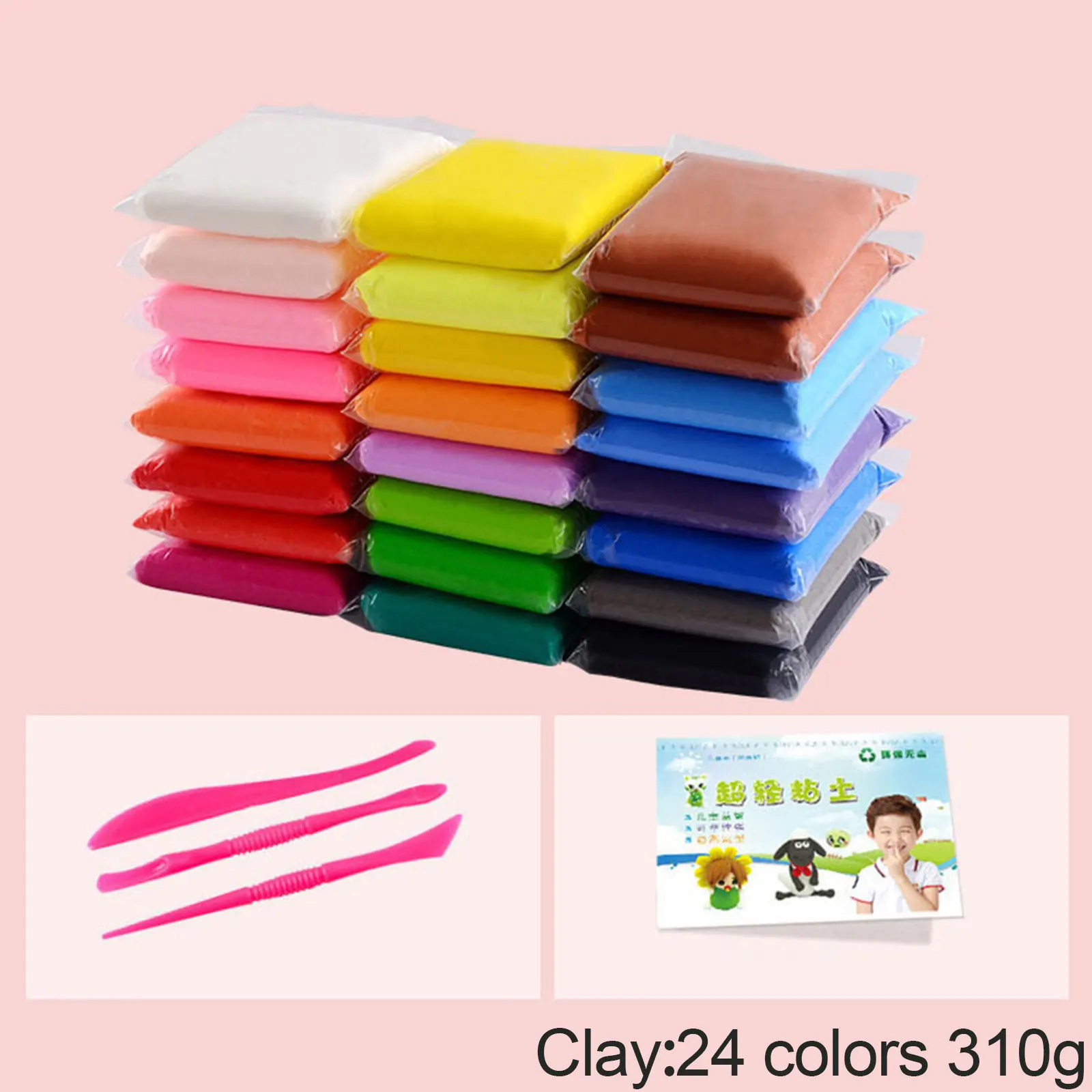 12/24/36 Colors Kids Polymer Clay Super Light DIY Modelling Clay Slime Soft Intelligent Plasticine Playdough Material Package 
12/24/36 Colors Kids Polymer Clay Super Light DIY Modelling Clay Slime Soft Intelligent Plasticine Playdough Material Package