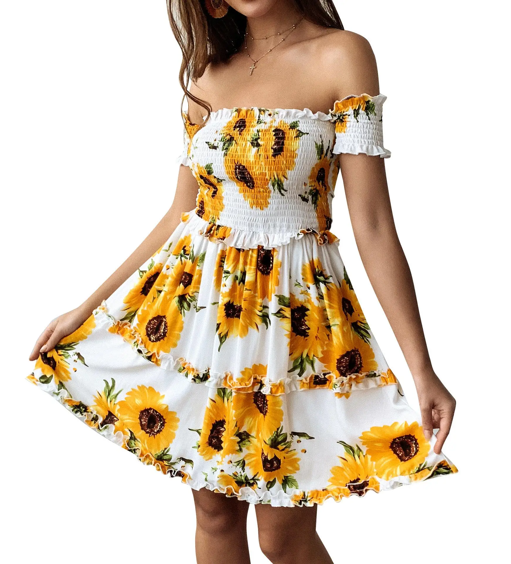 ZITY Dresses Short Sleevees Shoulder Backless Floral Dresses Women Summer Dress 2020 Party Red Mini Off Shoulder Sexy Dress
ZITY Dresses Short Sleevees Shoulder Backless Floral Dresses Women Summer Dress 2020 Party Red Mini Off Shoulder Sexy Dress