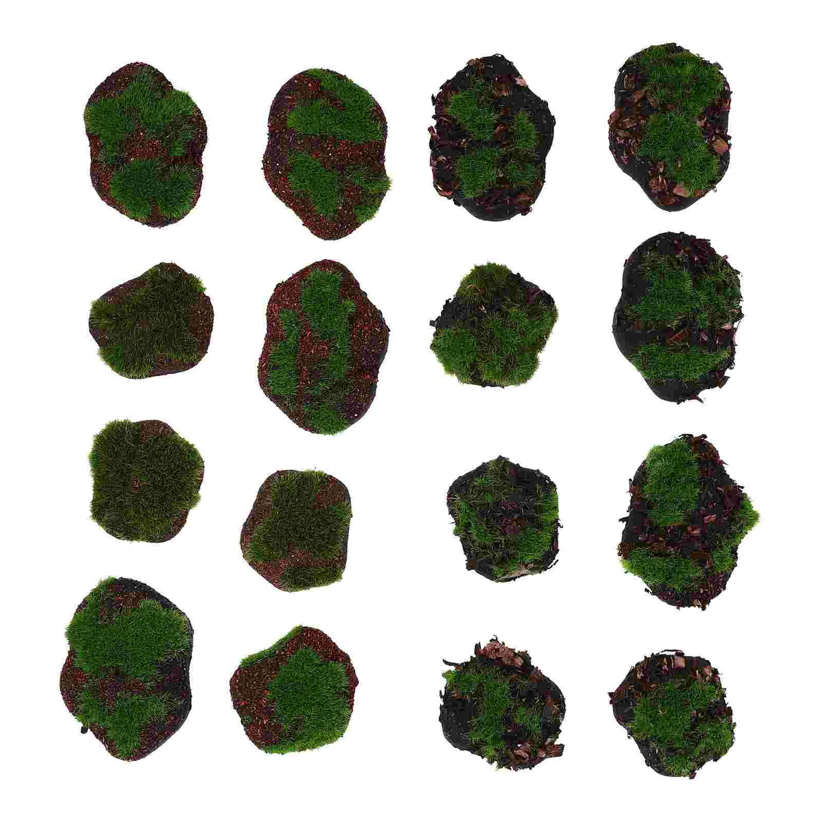 16Pcs Microlandscape Mossy Balls Decorative Artificial Moss Stone Ornaments
16Pcs Microlandscape Mossy Balls Decorative Artificial Moss Stone Ornaments