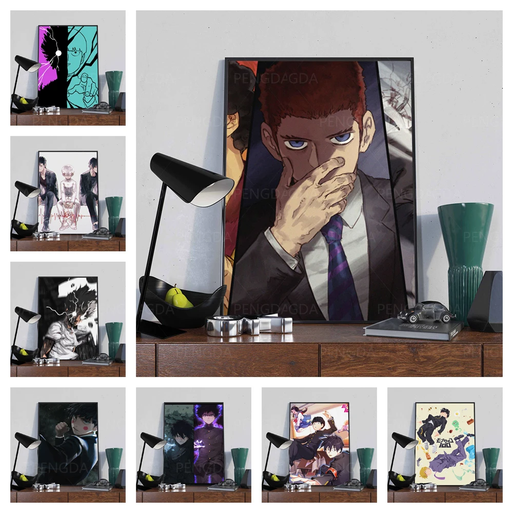 Printed Mob Psycho 100 Anime Picture Wall Art Mobu Reigen Arataka Canvas Painting Home Decor For Bedroom Modular Poster No Frame
Printed Mob Psycho 100 Anime Picture Wall Art Mobu Reigen Arataka Canvas Painting Home Decor For Bedroom Modular Poster No Frame