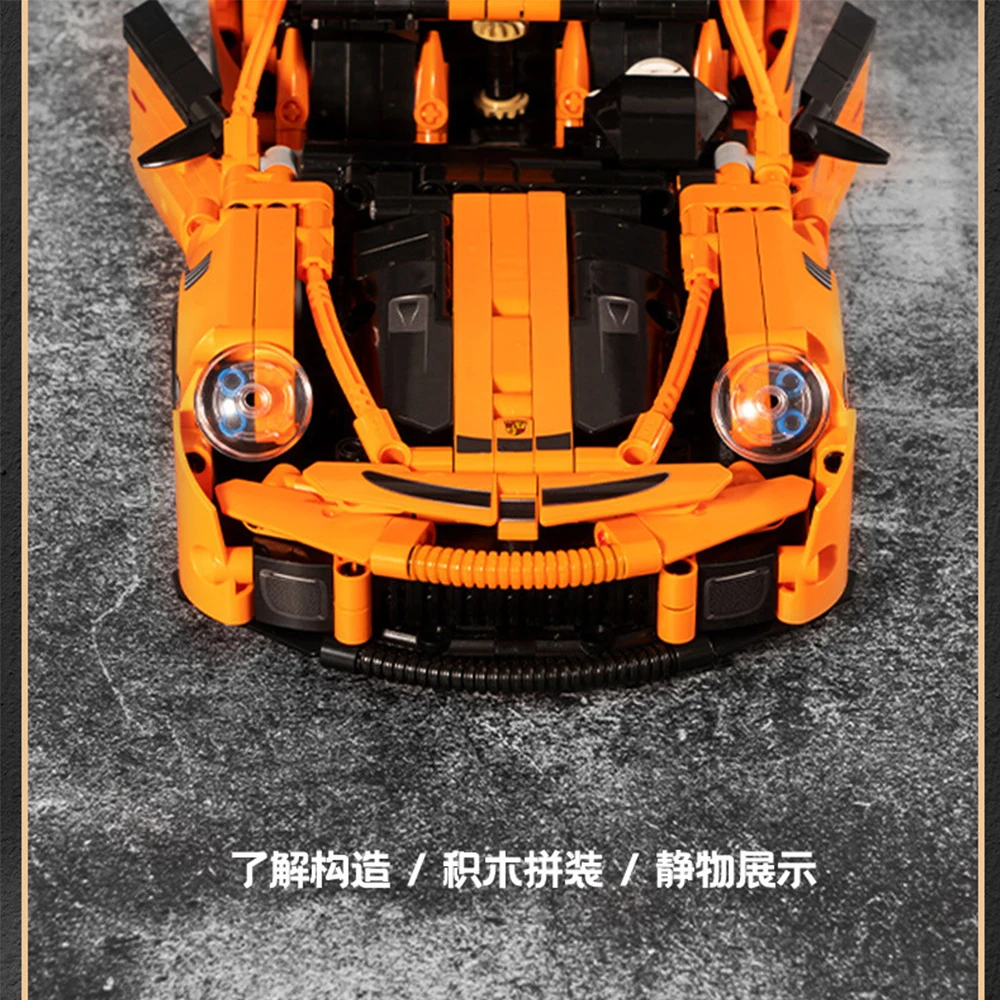 Creator Expert High-tech City Series Racing champion Pull back car 1220 PCS GTE RSR SUV Moc Modular Bricks Model Building Blocks
Creator Expert High-tech City Series Racing champion Pull back car 1220 PCS GTE RSR SUV Moc Modular Bricks Model Building Blocks