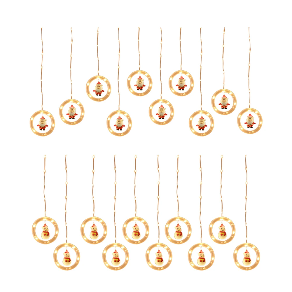 Светодиодная гирлянда с кольцом в виде сосновой иглы, 3D Рождественская кукла, Сказочная лампа с USB, 3 режима подвески для рождественской вече... 
Светодиодная гирлянда с кольцом в виде сосновой иглы, 3D Рождественская кукла, Сказочная лампа с USB, 3 режима подвески для рождественской вече...