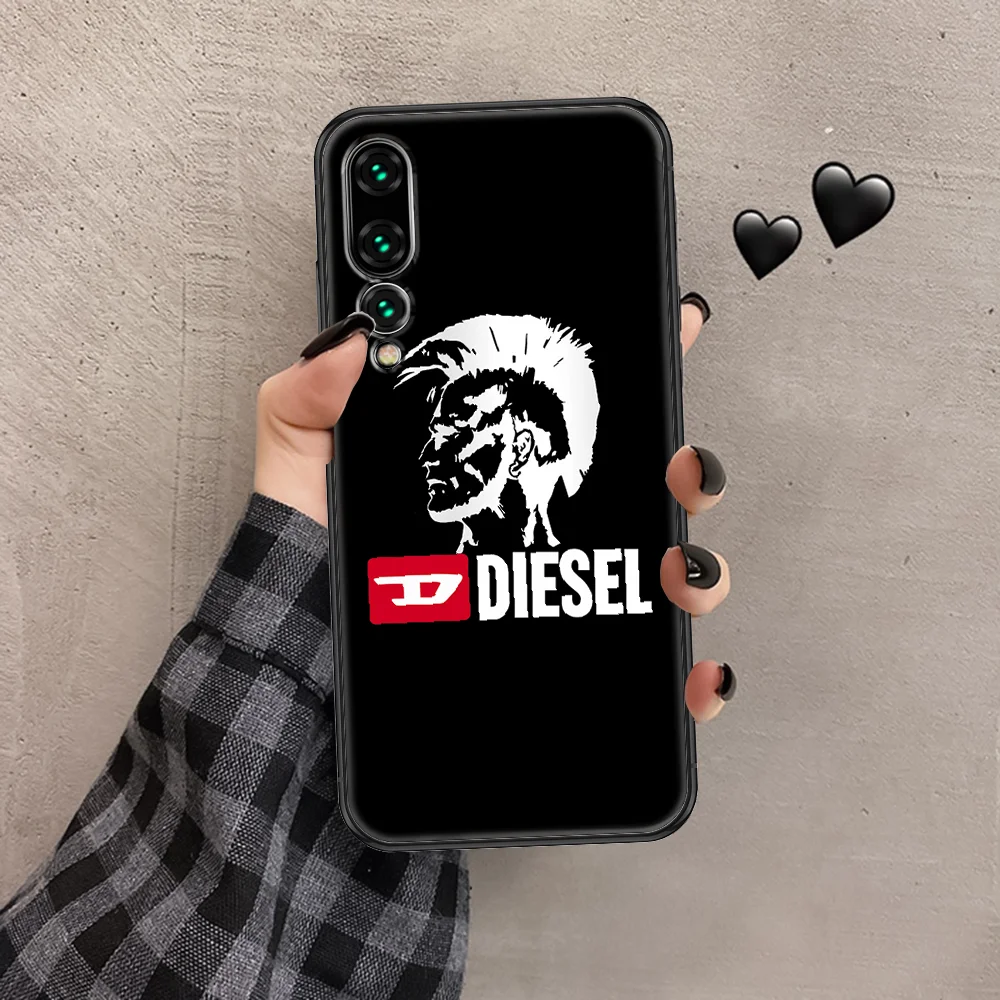 Italian brand Diesels Phone case For Huawei P Mate P10 P20 P30 P40 10 20 Smart Z Pro Lite 2019 black painting shell silicone
Italian brand Diesels Phone case For Huawei P Mate P10 P20 P30 P40 10 20 Smart Z Pro Lite 2019 black painting shell silicone
