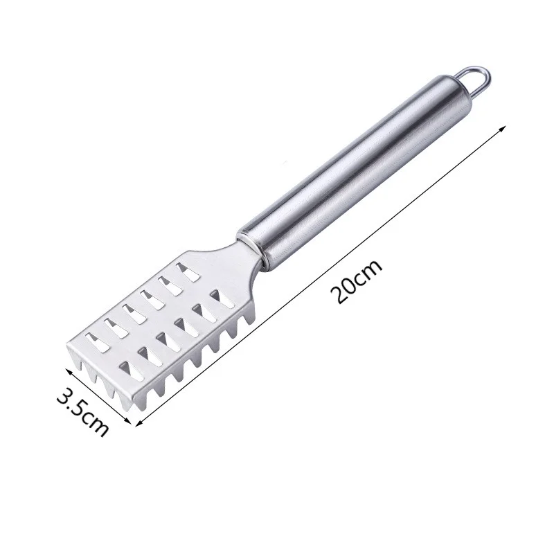 Stainless Steel Fish Scale Planer Manual Multi-purpose Quick Fish Scraper Household Kitchen Gadgets Tools To Scrape Fish Scales
Stainless Steel Fish Scale Planer Manual Multi-purpose Quick Fish Scraper Household Kitchen Gadgets Tools To Scrape Fish Scales