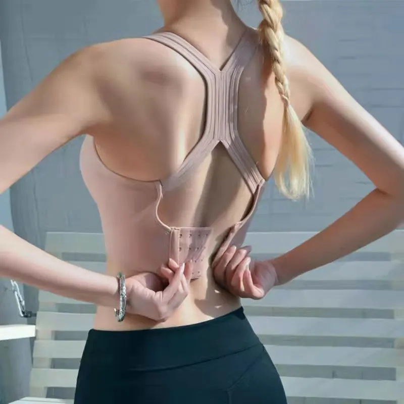 Sports underwear women shockproof yoga fitness running bra cross beautiful back large size with chest pad ladies vest
Sports underwear women shockproof yoga fitness running bra cross beautiful back large size with chest pad ladies vest