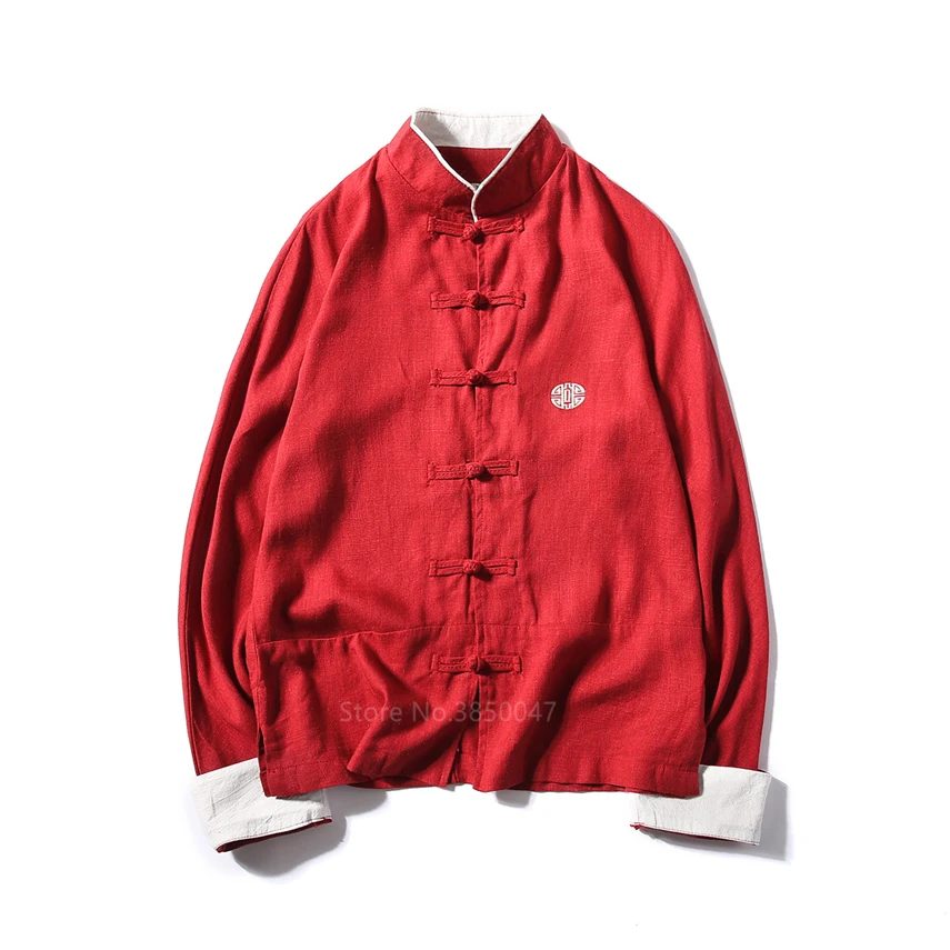Traditional Chinese Clothing for Men Hanfu Full Sleeve Tang Suit Retro Shirts Wu Tang Clan News Year Clothes Kung Fu Chinese Top
Traditional Chinese Clothing for Men Hanfu Full Sleeve Tang Suit Retro Shirts Wu Tang Clan News Year Clothes Kung Fu Chinese Top