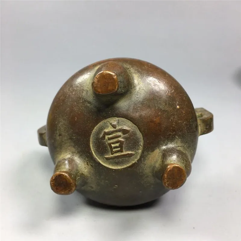 New tripod crown ear small incense burner for Buddha's household accessories
New tripod crown ear small incense burner for Buddha's household accessories