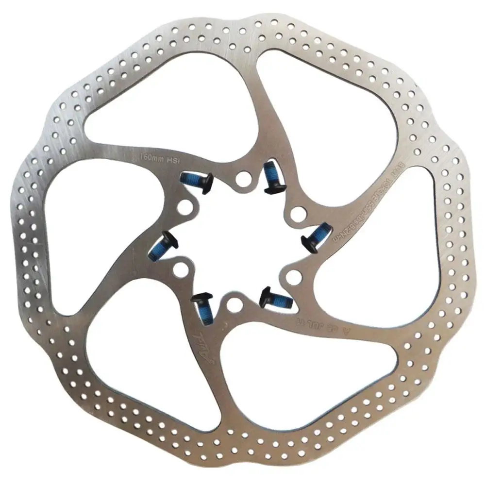 160mm/180mm HS1 MTB Mountain bike brake rotor Strong heat dissipation floating rotor 6 Blots Brake Rotor Disc for AVID Bicycle
160mm/180mm HS1 MTB Mountain bike brake rotor Strong heat dissipation floating rotor 6 Blots Brake Rotor Disc for AVID Bicycle