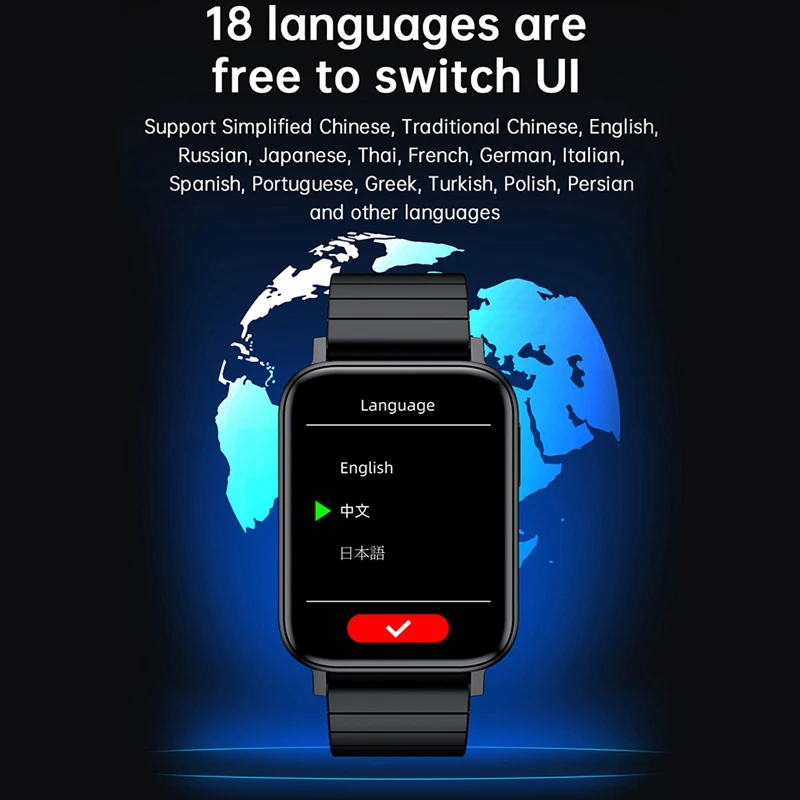 Smart Watch Men Full Contact Fitness Tracker Blood Pressure Smart Clock Sports Women Smartwatch for Xiaomi IOS
Smart Watch Men Full Contact Fitness Tracker Blood Pressure Smart Clock Sports Women Smartwatch for Xiaomi IOS