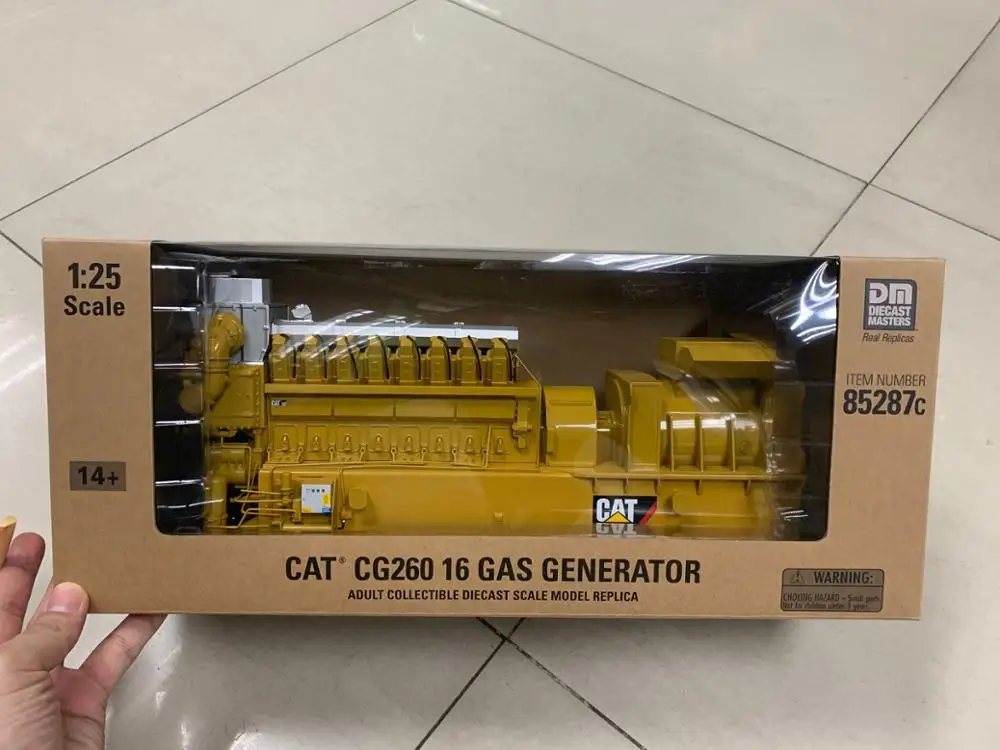 Бренд Diecast Masters 85287C Caterpillar Cat CG26016, Газовый Генератор 1/25, Игрушечная модель с литьем под давлением
Бренд Diecast Masters 85287C Caterpillar Cat CG26016, Газовый Генератор 1/25, Игрушечная модель с литьем под давлением