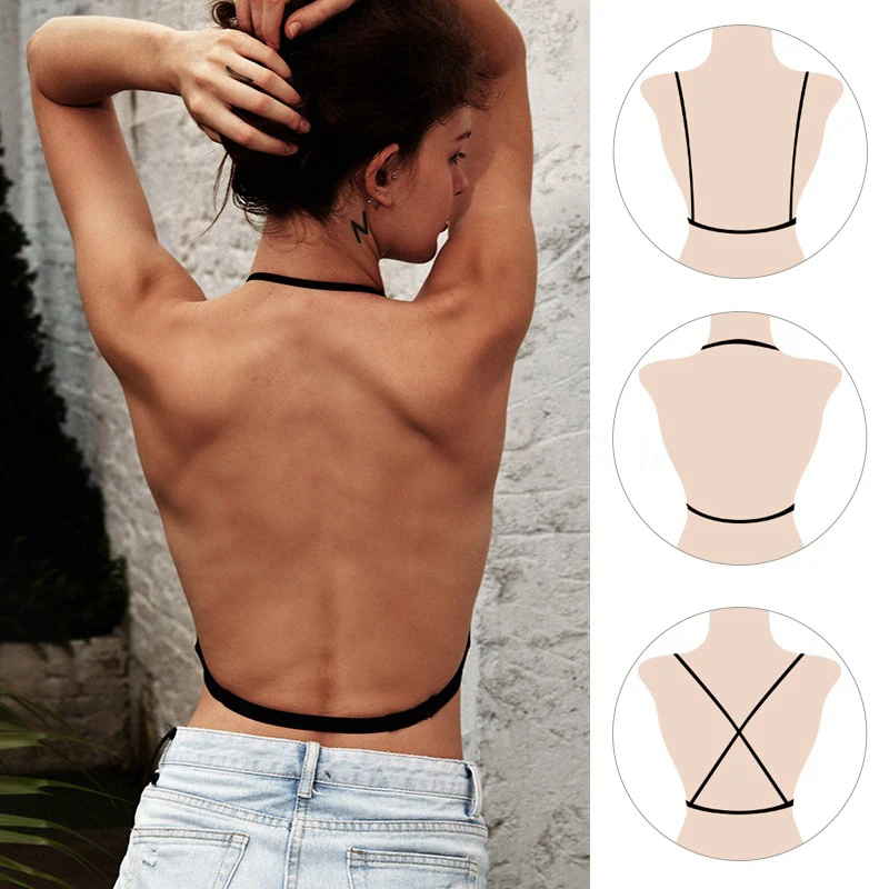 Lace Stitch Triangle Cup Women Bra French Wireless Female Underwear Backless Sexy Thin Seamless Bras Embroidery Print Lingerie 
Lace Stitch Triangle Cup Women Bra French Wireless Female Underwear Backless Sexy Thin Seamless Bras Embroidery Print Lingerie