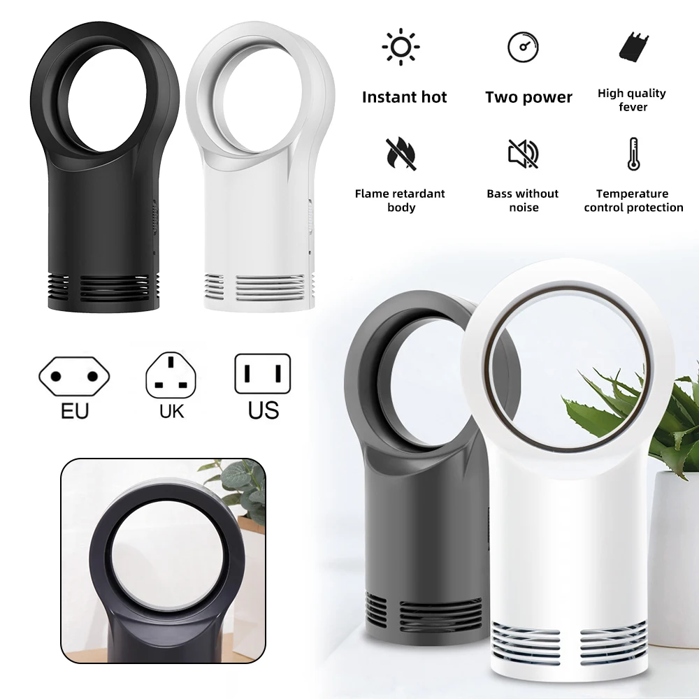 Bladeless Heater Fan Desktop/Table Winter Electric Warm Fan 110V/220V Space Air Blower Radiator Home Office Warmer
Bladeless Heater Fan Desktop/Table Winter Electric Warm Fan 110V/220V Space Air Blower Radiator Home Office Warmer