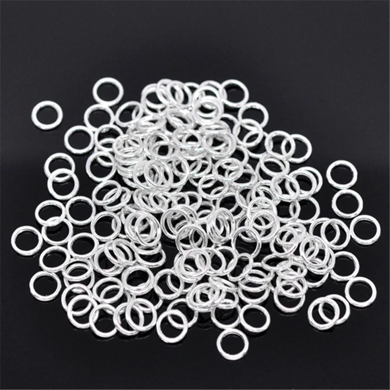 500 PCs Soldered Closed Jump Rings Zinc Alloy Silver Color Jumo Rings For DIY Jewelry Making Findings Wholesale Supplies
500 PCs Soldered Closed Jump Rings Zinc Alloy Silver Color Jumo Rings For DIY Jewelry Making Findings Wholesale Supplies
