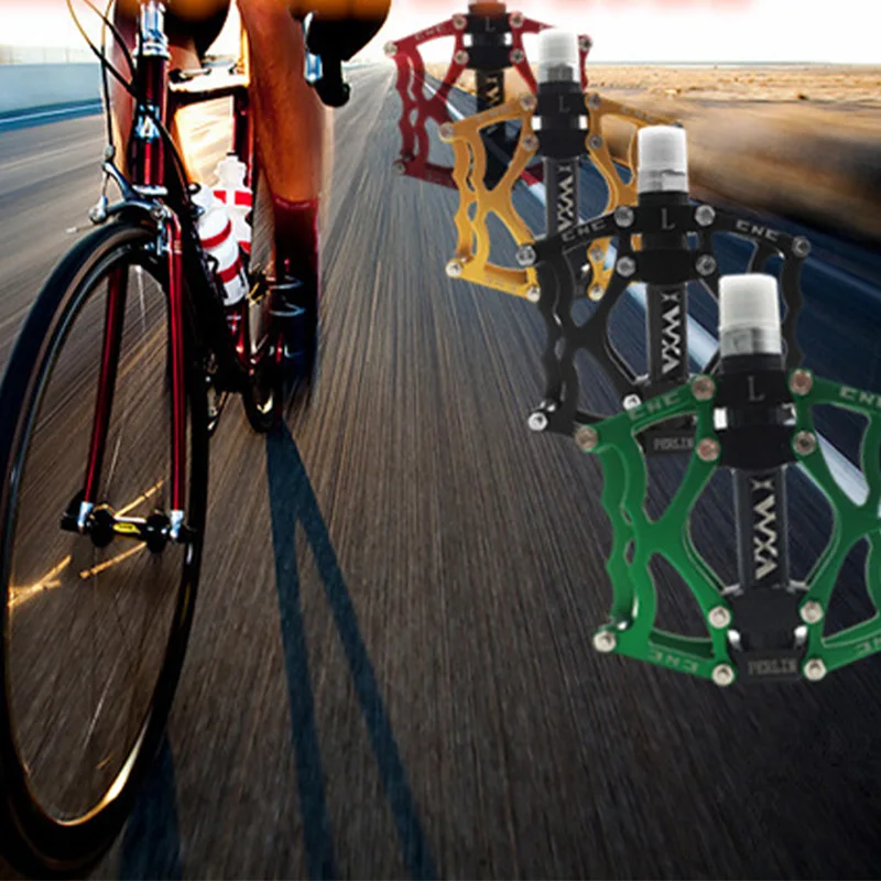 MTB Road Bicycle Pedal Aluminum Alloy Bike Pedal CNC Bearings BMX Anti-skid Ultralight Cycling Pedal Bicycle Parts
MTB Road Bicycle Pedal Aluminum Alloy Bike Pedal CNC Bearings BMX Anti-skid Ultralight Cycling Pedal Bicycle Parts