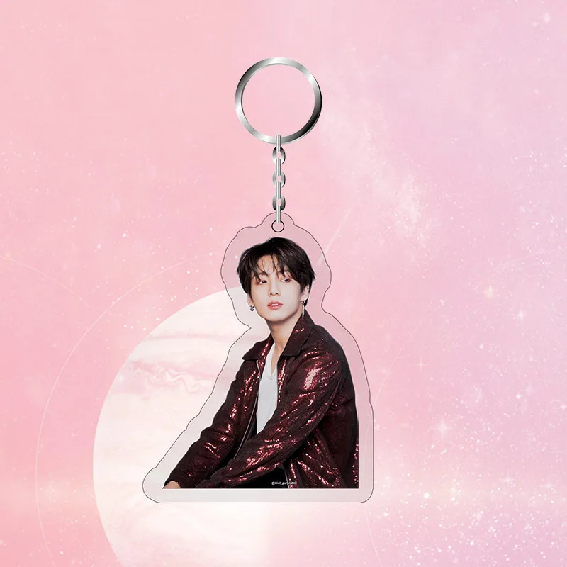 KPOP Bangtan Keychain JK Fashion Personality Keyring Accessories Acrylic Key Ring Jewelry Gift for Fans Women Men
KPOP Bangtan Keychain JK Fashion Personality Keyring Accessories Acrylic Key Ring Jewelry Gift for Fans Women Men