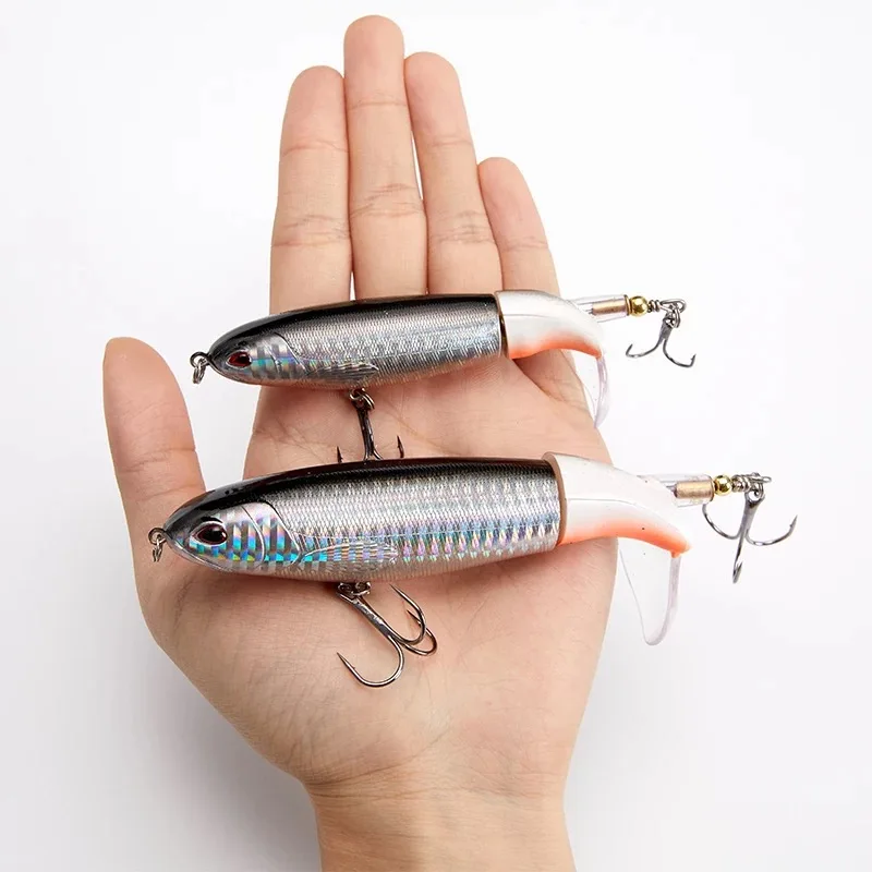 1pcs Whopper Plopper 110mm/15g Top Water Popper Fishing Lure Hard Bait Wobblers Rotating Soft Tail Lures Fishing Tackle 
1pcs Whopper Plopper 110mm/15g Top Water Popper Fishing Lure Hard Bait Wobblers Rotating Soft Tail Lures Fishing Tackle