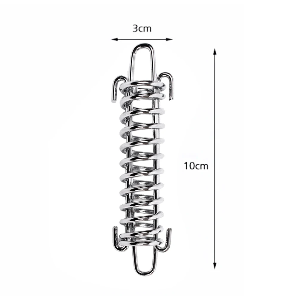 Camping Tent Spring Buckle High Elasticity Strength Stainless Steel Heavy Rope Buckle Outdoor Camping Awning Fixed Hook Buckle
Camping Tent Spring Buckle High Elasticity Strength Stainless Steel Heavy Rope Buckle Outdoor Camping Awning Fixed Hook Buckle