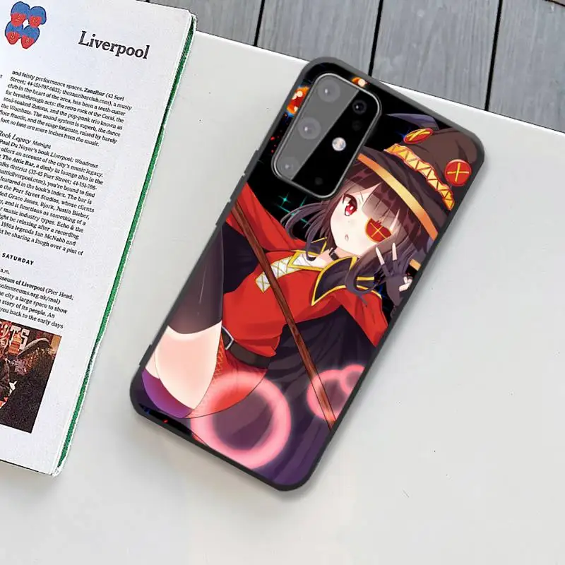 Konosuba Megumin Coque Shell Phone Case for Samsung S20 plus Ultra S6 S7 edge S8 S9 plus S10-5G lite 2020 S10E
Konosuba Megumin Coque Shell Phone Case for Samsung S20 plus Ultra S6 S7 edge S8 S9 plus S10-5G lite 2020 S10E